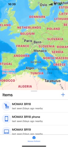 Momax Pinpoint screenshot