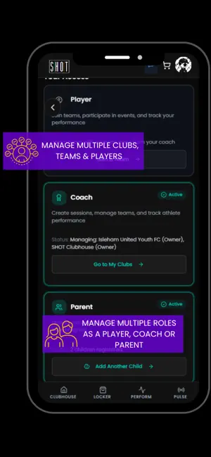 SHOT Clubhouse screenshot 2