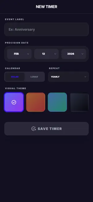 Countdown. - Event Countdown screenshot 2