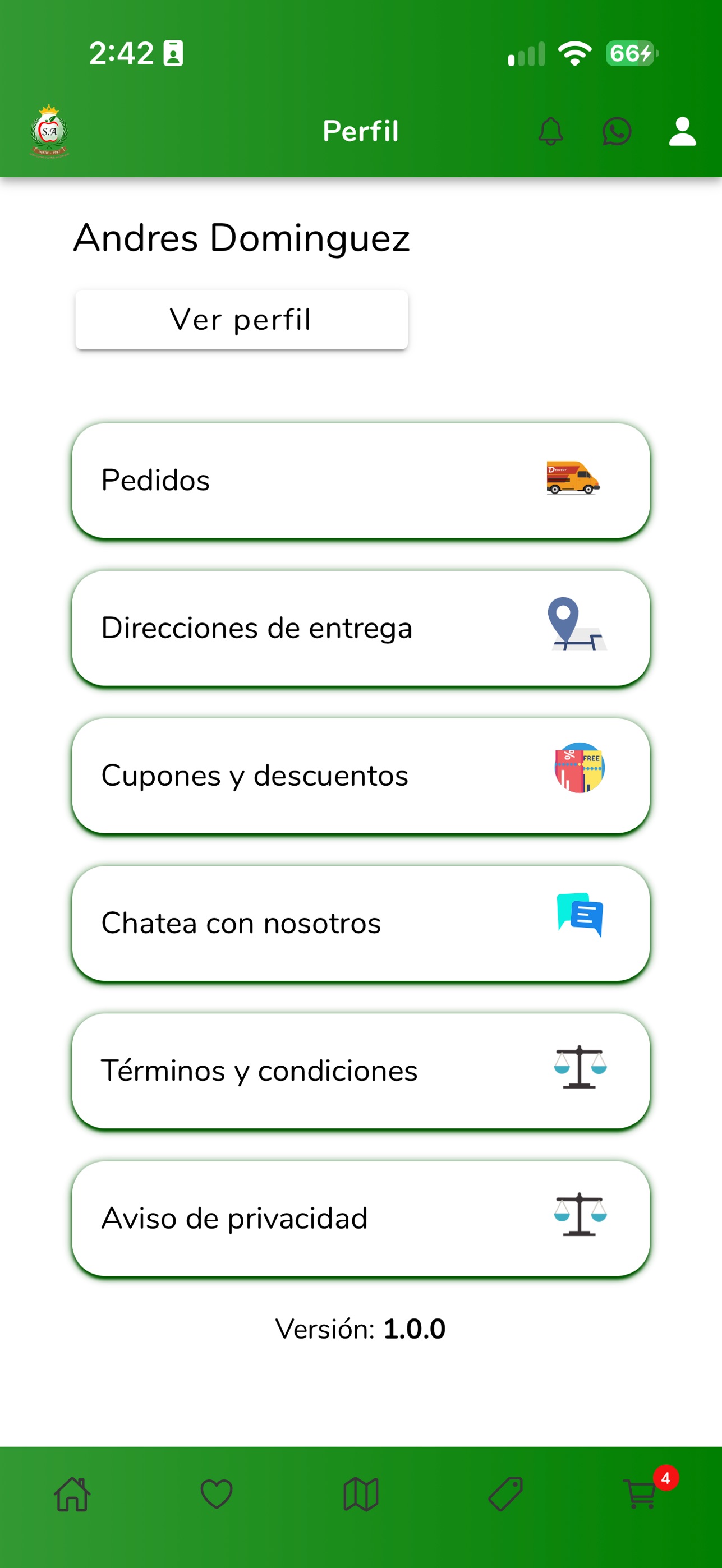 Screenshot 3 of Frutería S.A