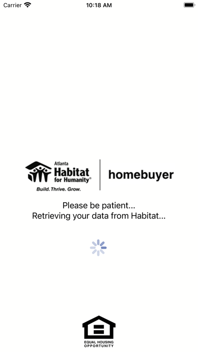 Atlanta Habitat Homebuyer Screenshot