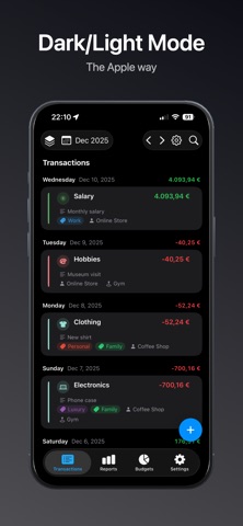 MyExpenz: Budgets & Expenses screenshot