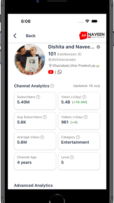 Ask Naveen iPhone screenshot 4 - Social Networking app