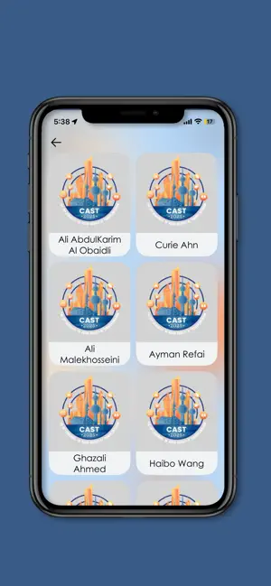 Cast2025 screenshot 2
