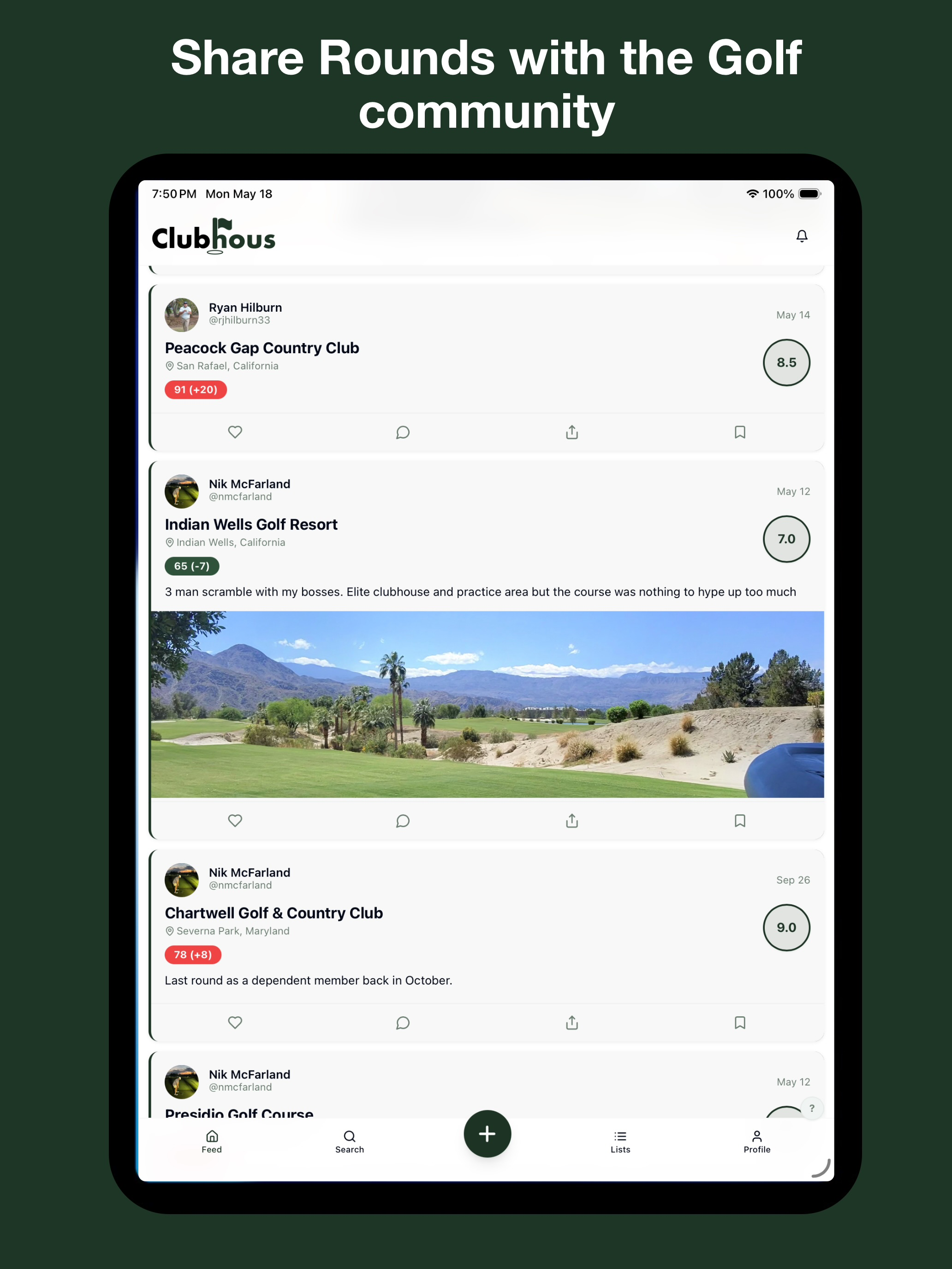 Clubhous screenshot 5