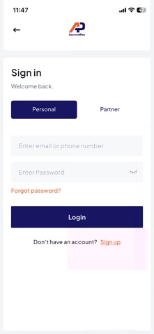 Assured Pay screenshot