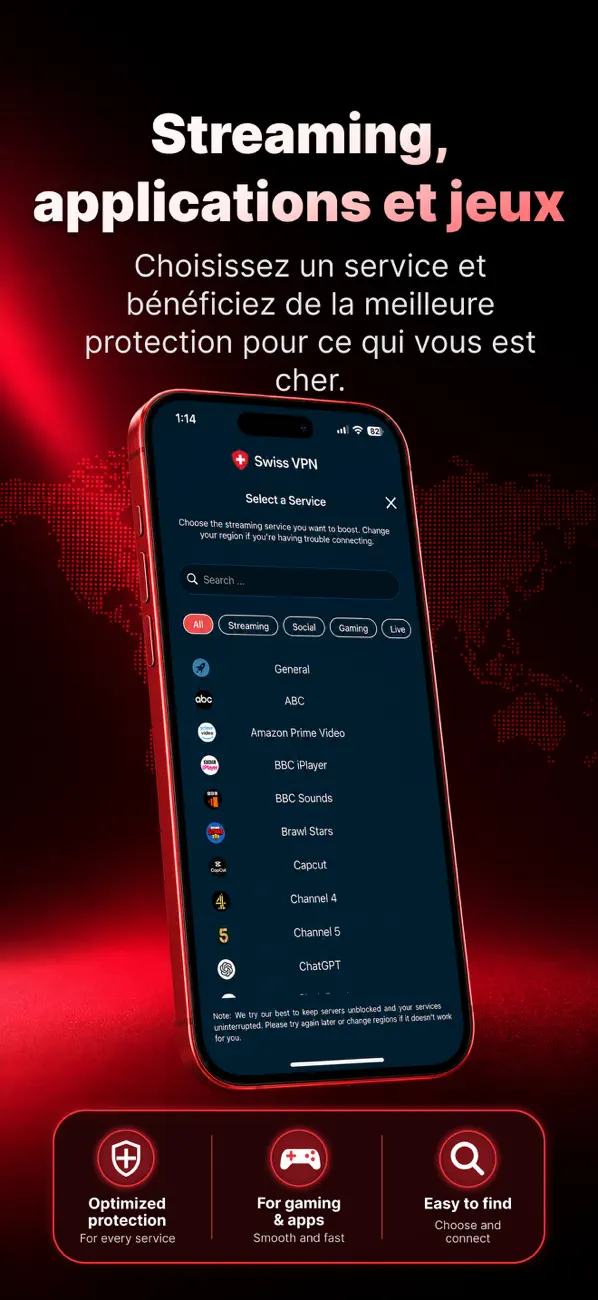 Screenshot #3 pour Swiss VPN Gratuit: Rapide