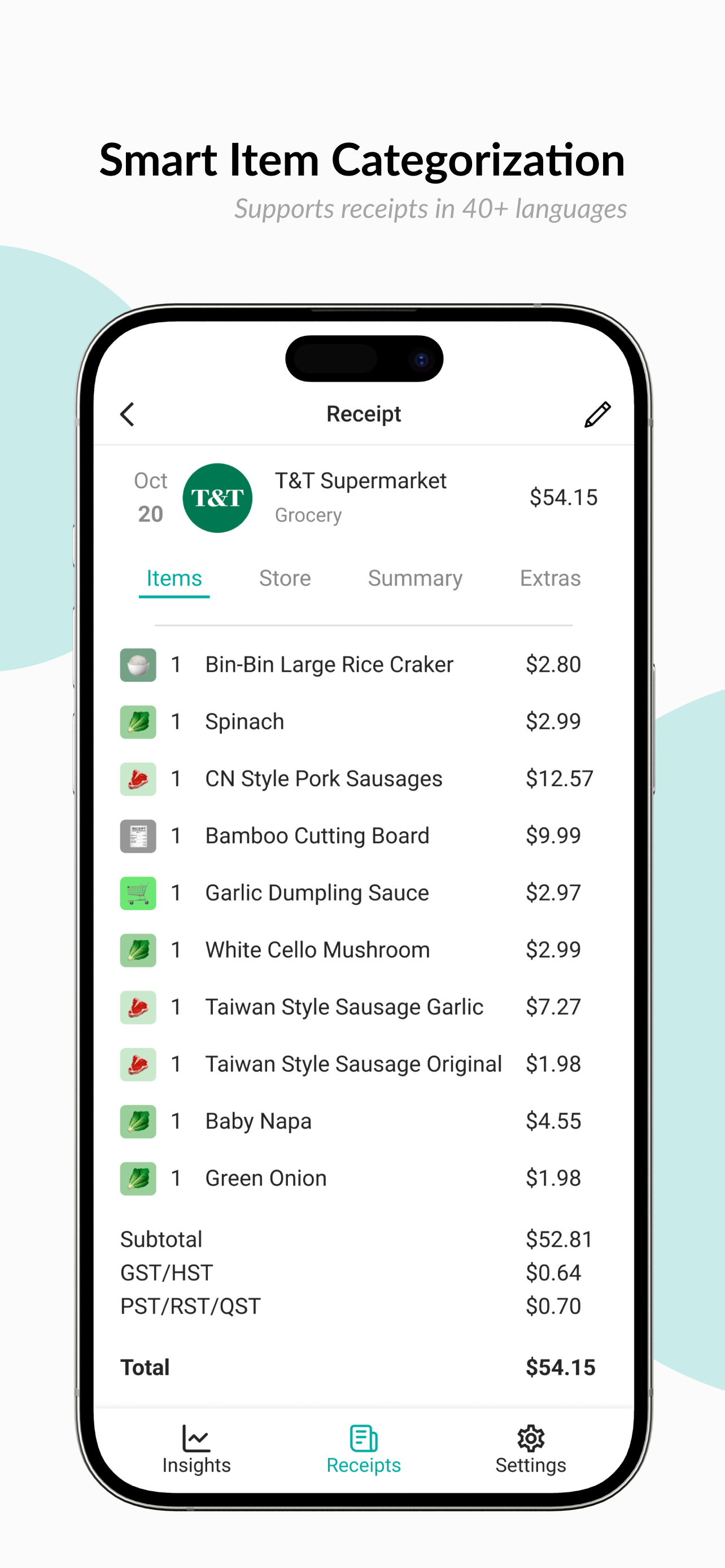 Receipro: Your Receipt Tracker screenshot 4