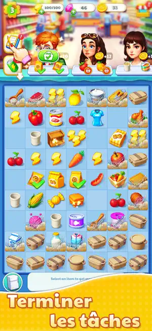 Supermarket Affairs - Merge iPhone screenshot 2