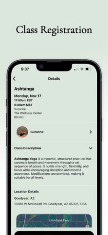 The Wellness Center Yoga screenshot
