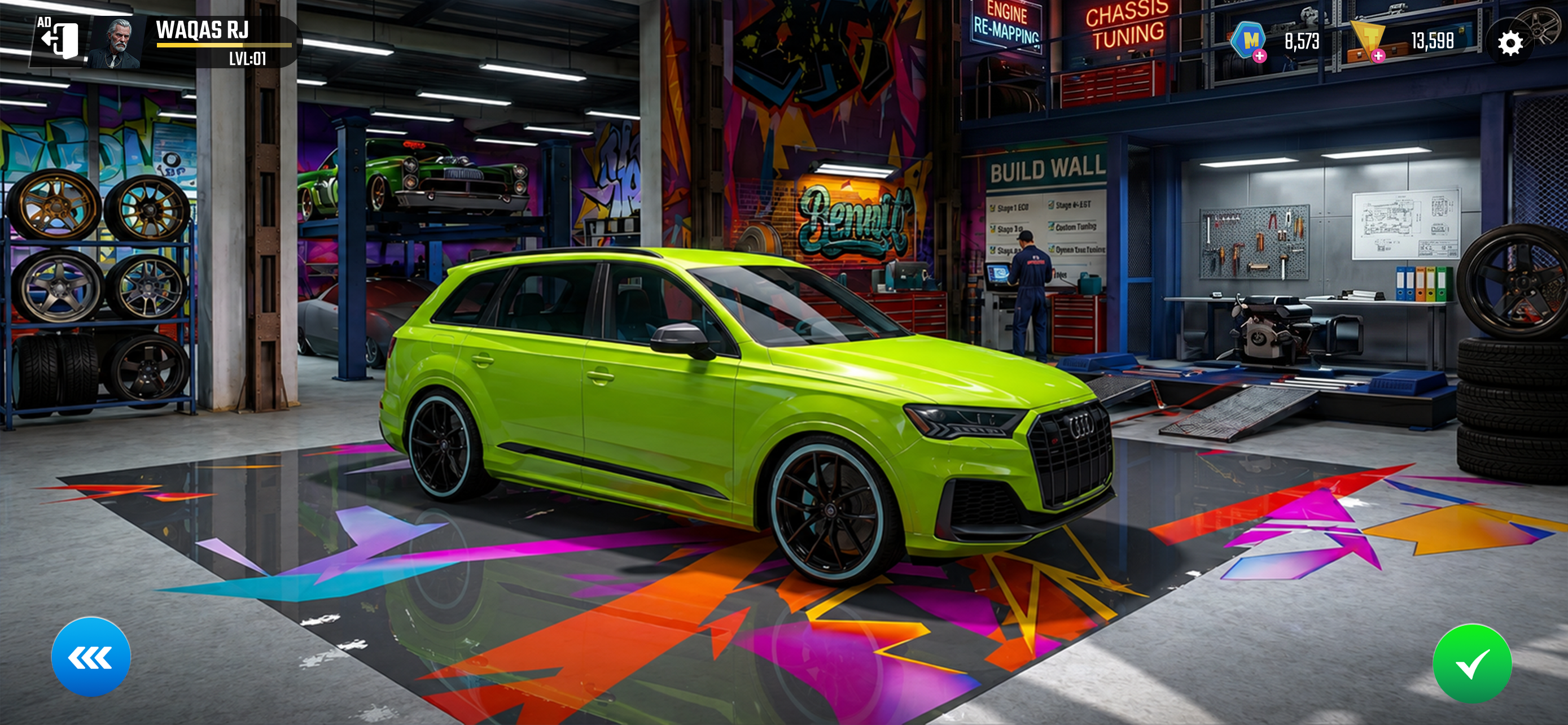 Custom Car League Games screenshot 2