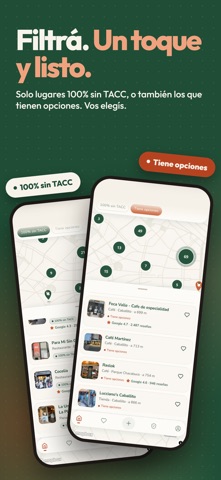 CeliMap - Mapa sin gluten iPhone screenshot 3