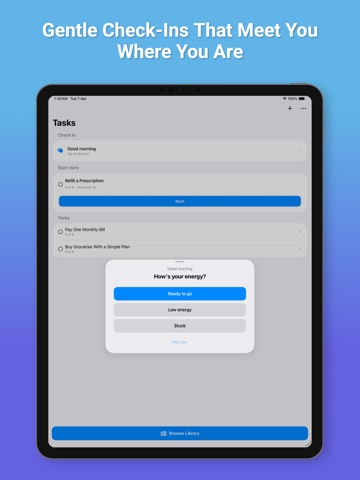 Second Brain: ADHD Planner iPad screenshot