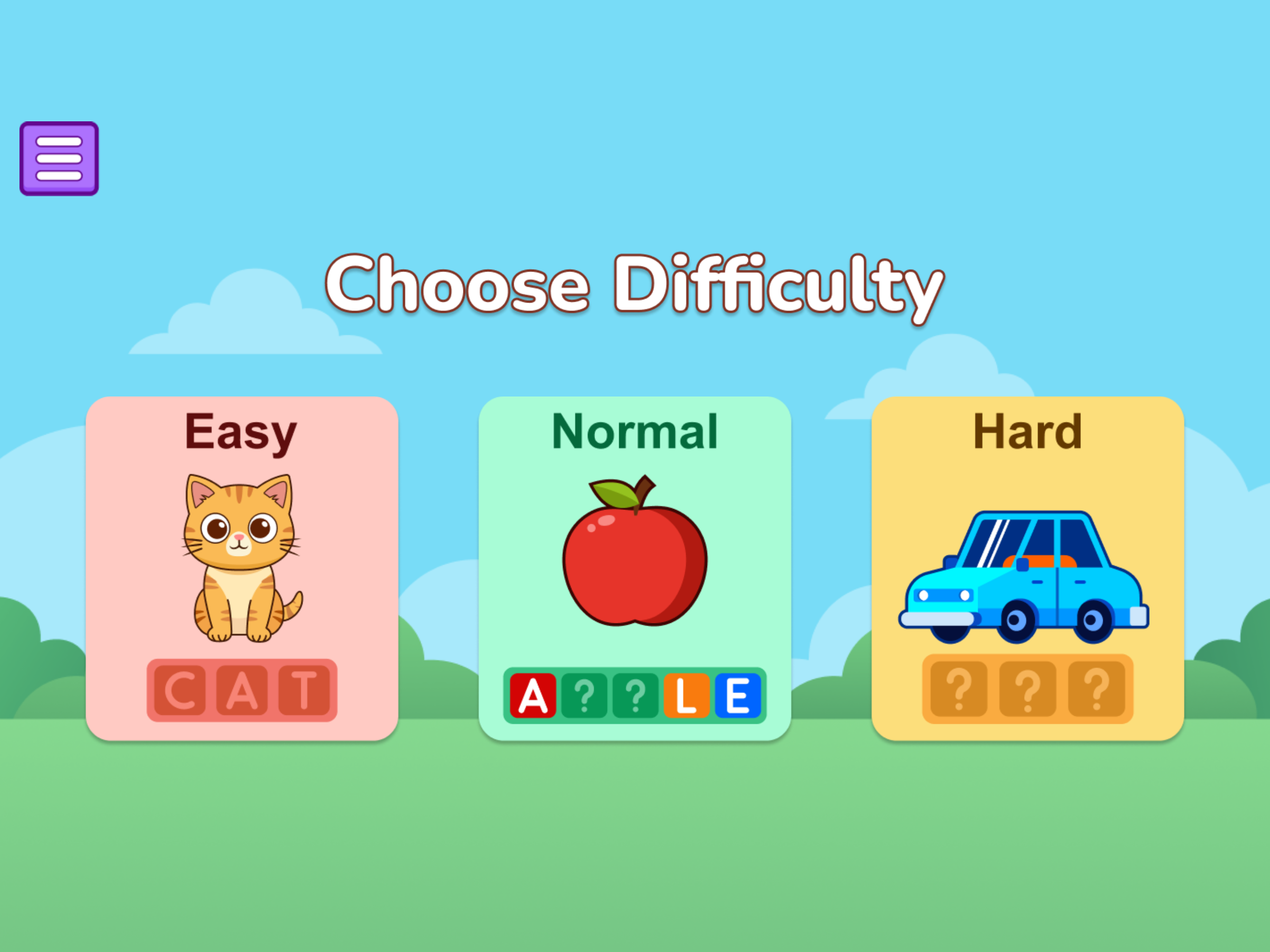 Learning English Spelling Word