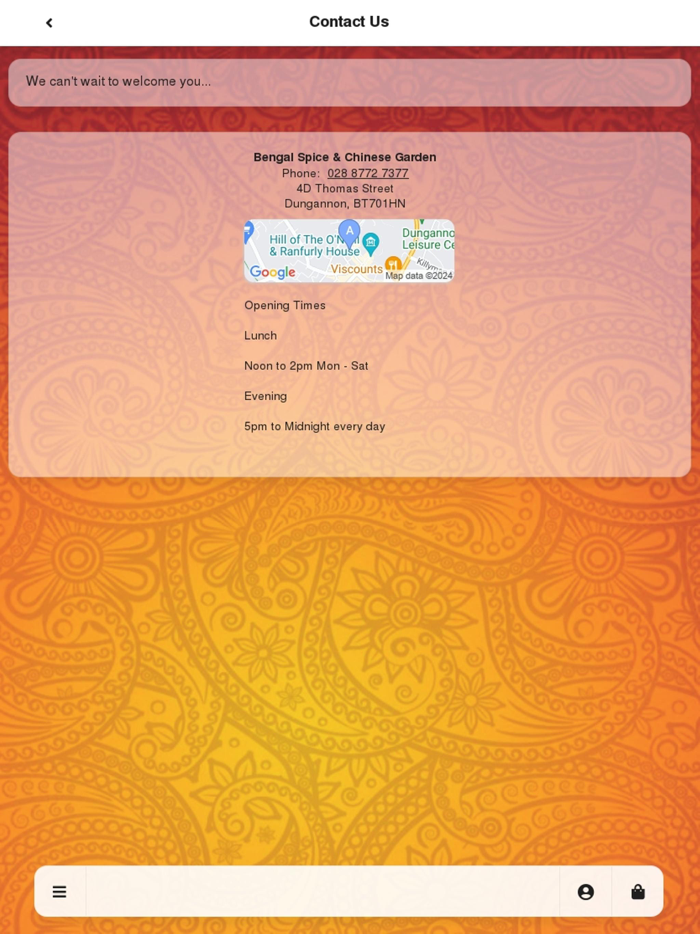 Bengal Spice  Chinese Garden