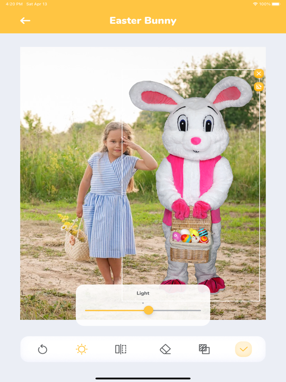 Call Easter Bunny iPad screenshot 4 - Entertainment app