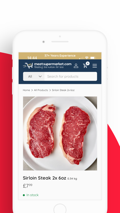 MeatSupermarket.com Screenshot