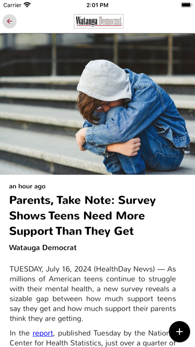 Watauga Democrat Screenshot