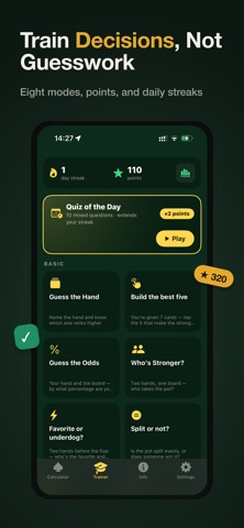 Chance: Card Odds Trainer Screenshot 2 of 5