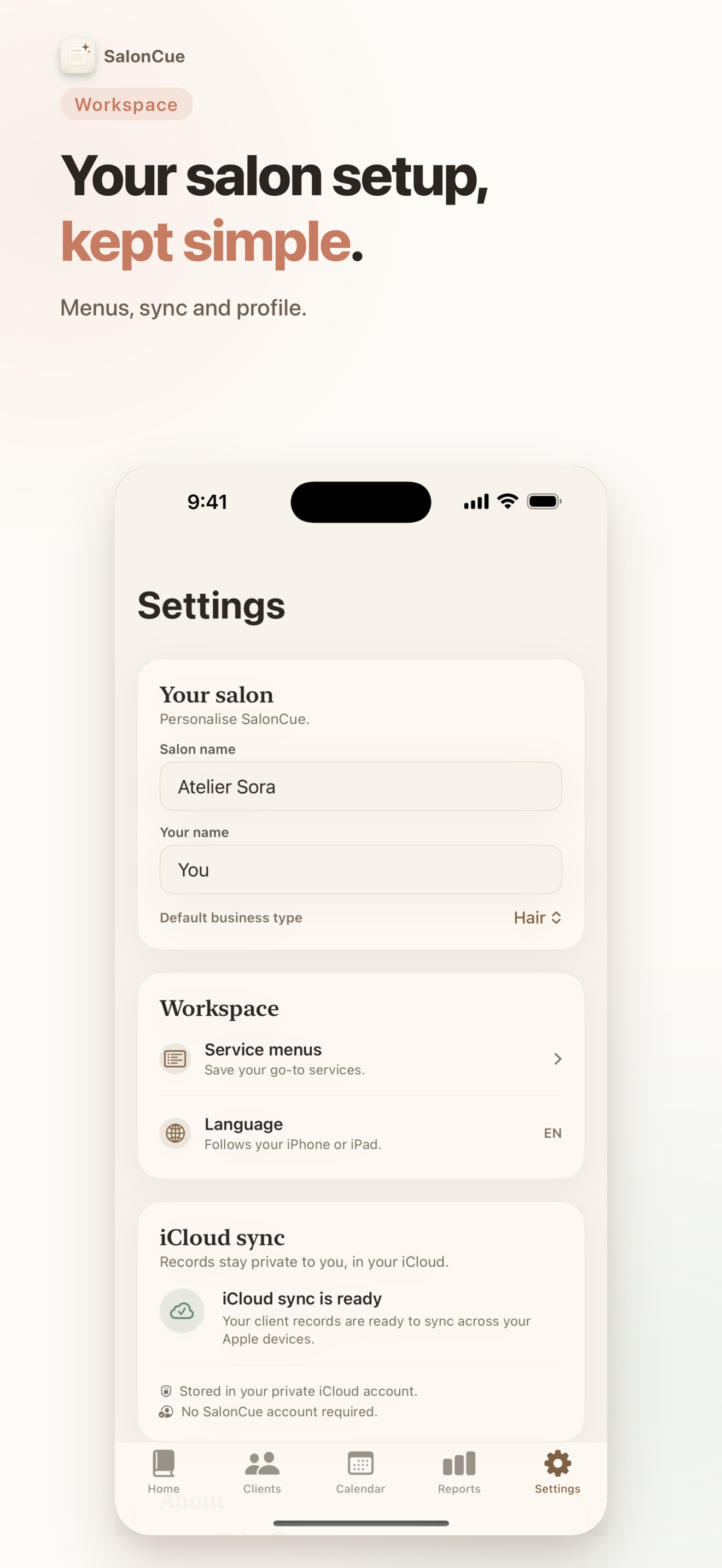 Salon Client Notes - SalonCue