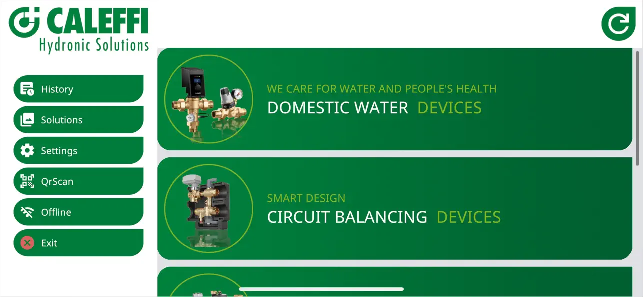 #2. Caleffi VisionAR (iOS) Podle: Caleffi S.p.A