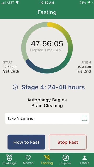 Healthy Habits Tracker Screenshot