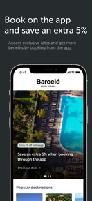 Barceló Hotel Group screenshot