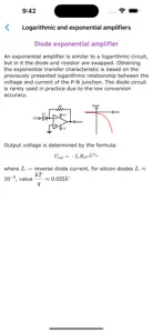 Operational Amplifiers Pro screenshot #6 for iPhone