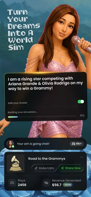 World Sims: Live your dreams screenshot 3