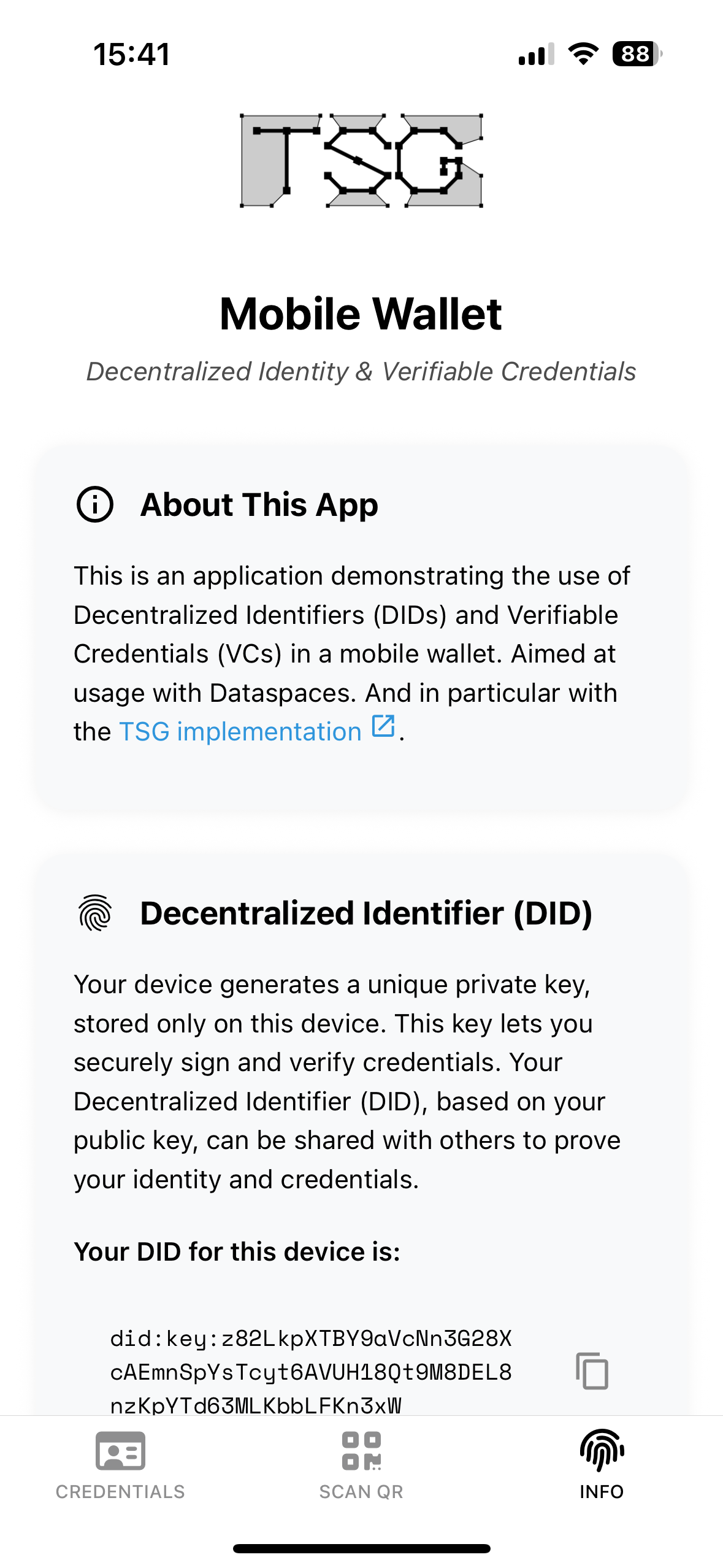 TSG Mobile Wallet screenshot 5