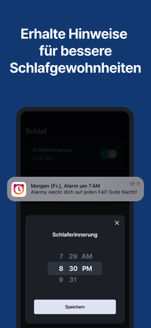 ‎Alarmy – Wecker und Schlaf Screenshot