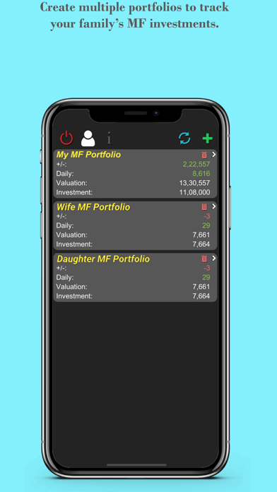 Track My Fund Portfolio India Screenshot