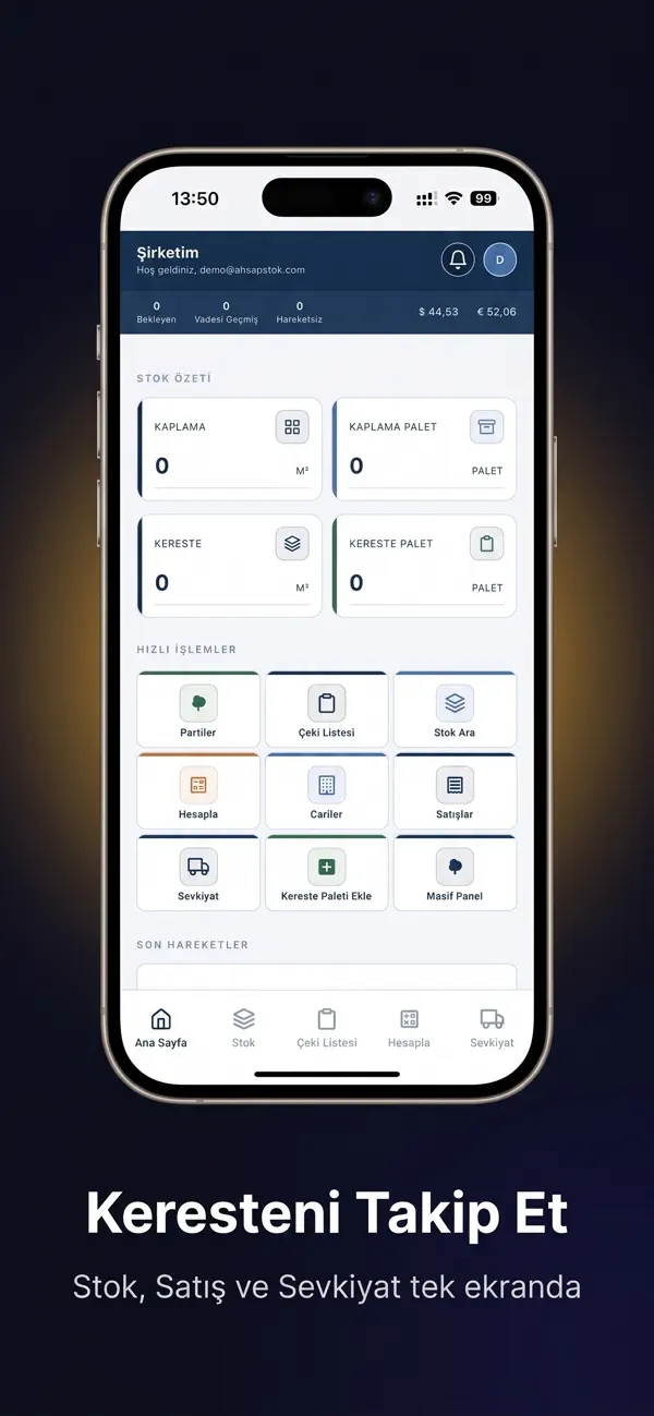 Ahşap Stok Screenshot 1