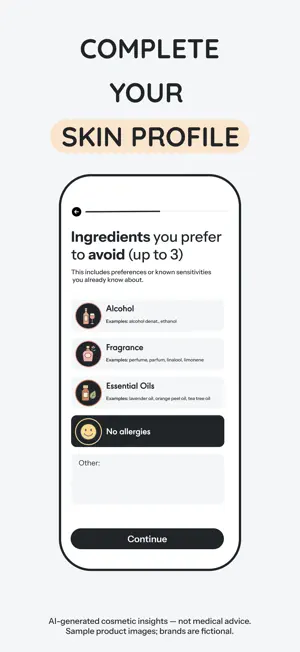 Beauty Ally - Skincare Scanner screenshot 3