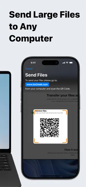 Data Drop: QR File Transfer screenshot 3