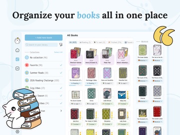 Leero: Book & Reading Tracker iPad screenshot 2