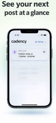 cadency – post with rhythm screenshot