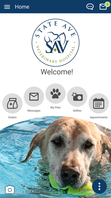 State Ave Veterinary Hospital iPhone screenshot 1 - Business app
