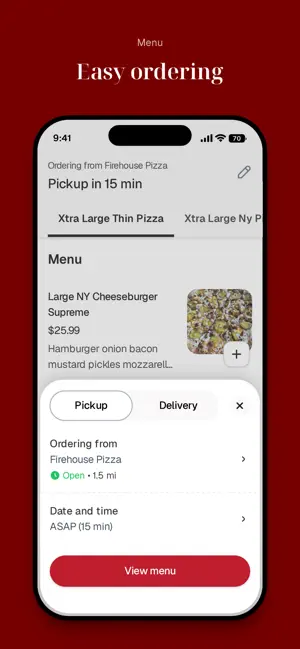 Firehouse Pizza To Go screenshot 3