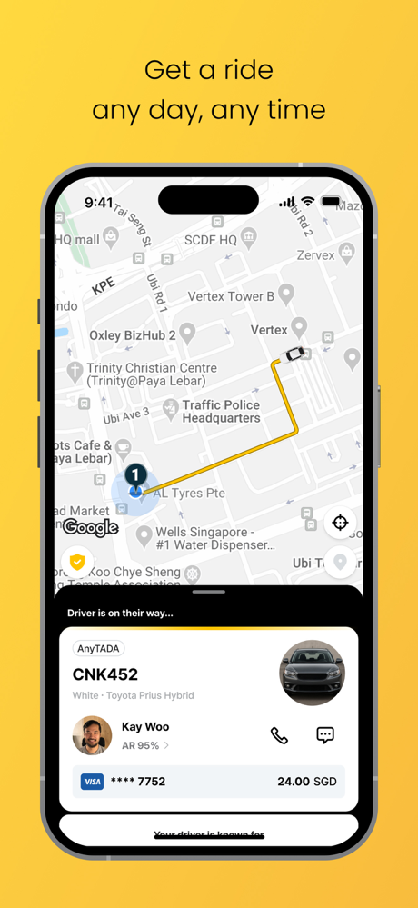 TADA – Ride Hailing screenshot 6