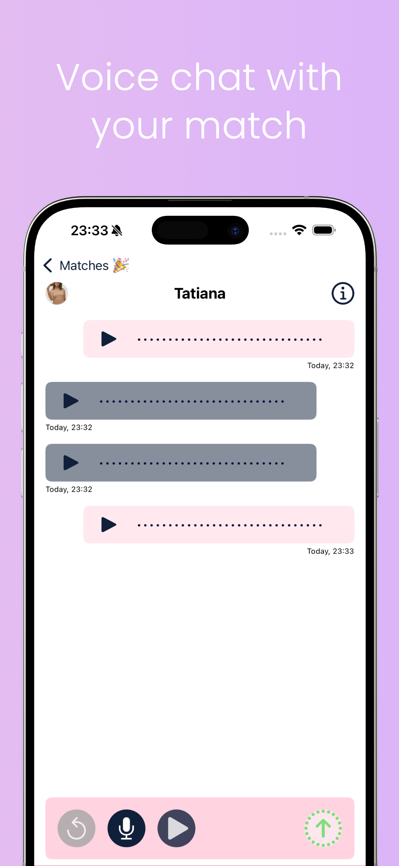 Vocalove Dating App: By Voice screenshot 4