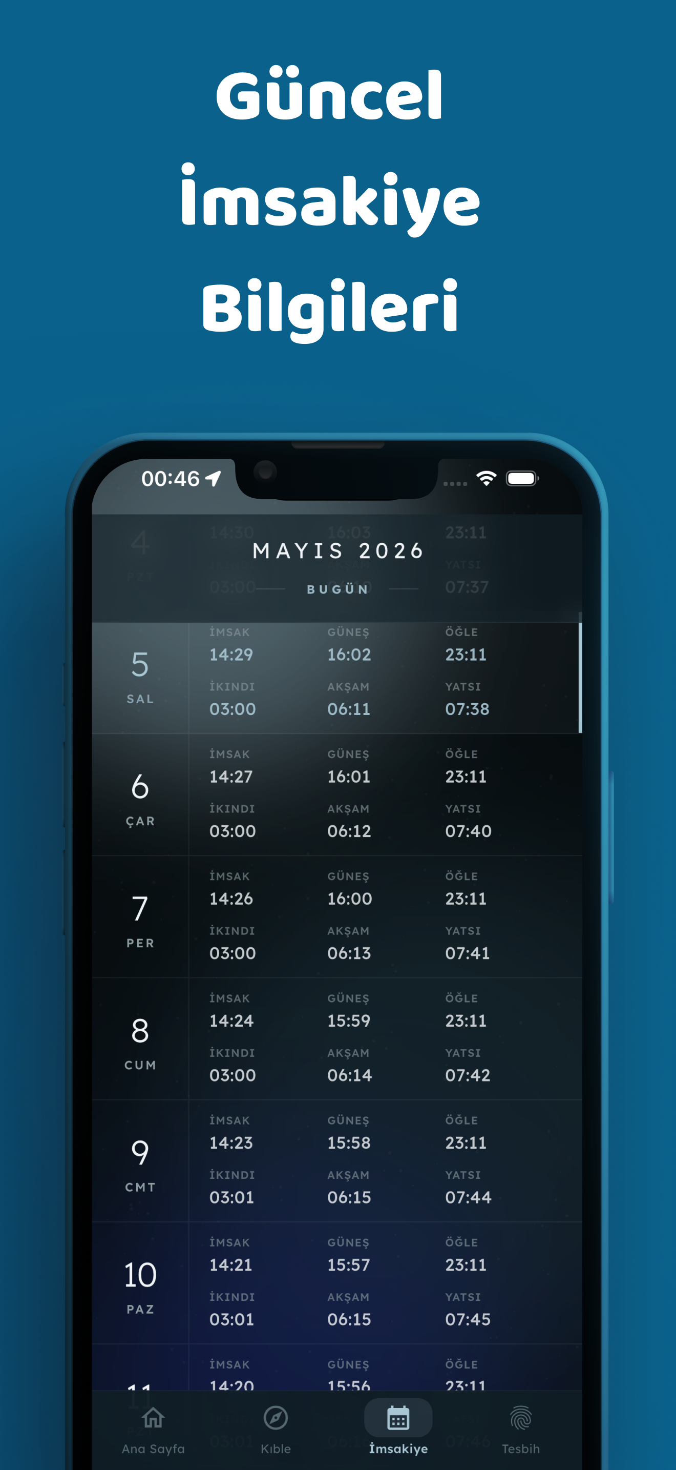 Sukun: Namaz & Ezan Reklamsız screenshot 5