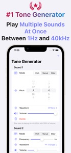 Tone Generator Speaker Cleaner screenshot #1 for iPhone