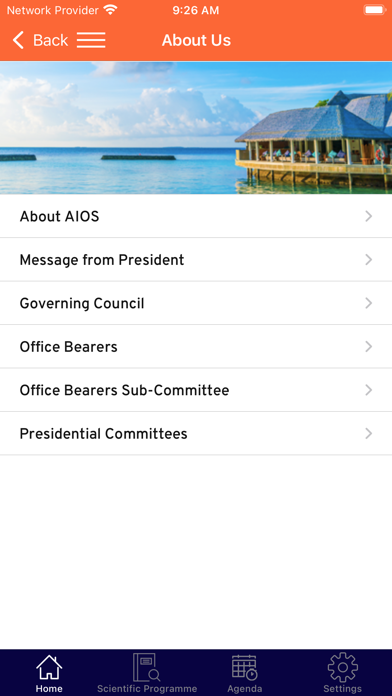 AIOS-All India Ophth. Society Screenshot