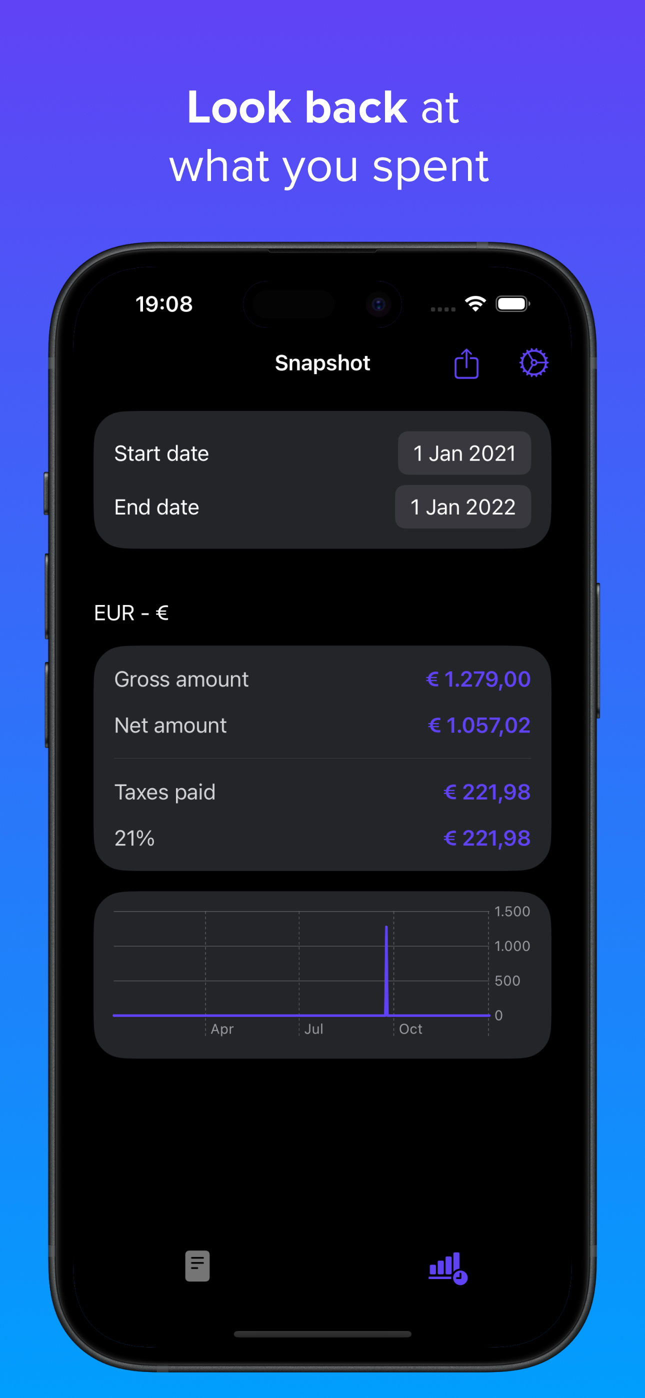 Xpensemap: AI Scan bills screenshot 4