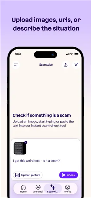 Scamwise: Block Scams & Spam screenshot 3