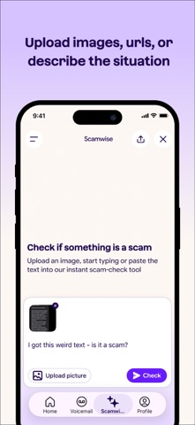 Scamwise: Block Scams & Spam Screenshot 3 of 8