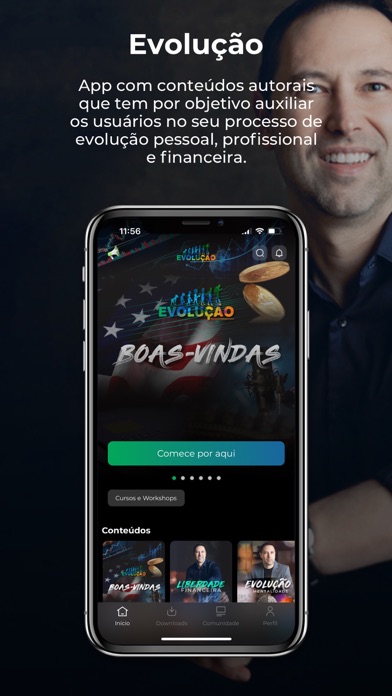 Screenshot #1 pour Evolução - Economista Sincero