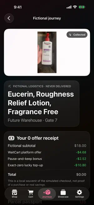 WaitCart: Mindful Shopping screenshot 4