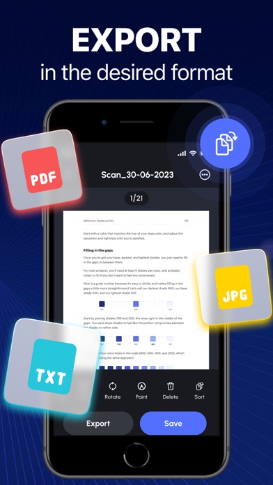 PDF Scanner: Editor, Converter Screenshot
